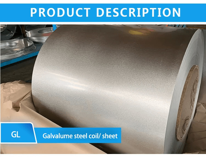 ISO9001 Galvalume για τη στέγη 508/610MM 3-8 υψηλής τόνοι ποιότητας 0 επιφάνειας