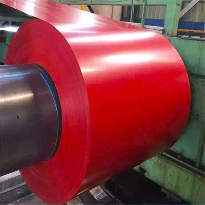 Το οικοδομικό υλικό cold-rolled Dx51d Z275 γαλβάνισε τον ντυμένο ρόλο σιδήρου μετάλλων σπειρών Ppgi