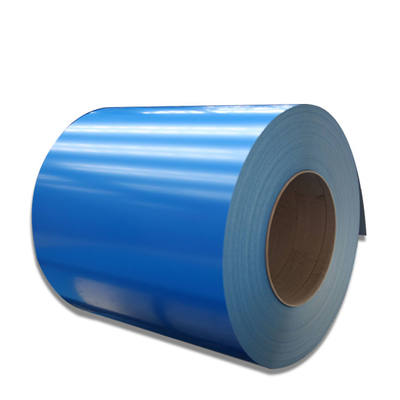 0.112.5mm PPGI σπειρών Mattcolor μπλε σπείρα χάλυβα καυτής εμβύθισης γαλβανισμένη