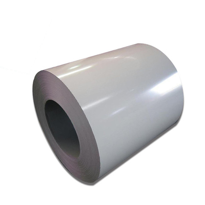 Άσπρη σπείρα σπειρών RAL 8017 AZ121-Z150 PPGI 0.4mm προ χρωματισμένη γαλβανισμένη