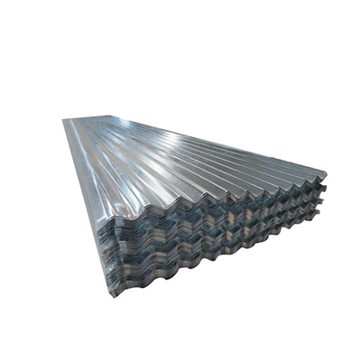 SGHC Q195 γαλβάνισε το ζαρωμένο φύλλο 0.1252.5mm γαλβανισμένο φύλλο σχεδιαγράμματος σιδήρου