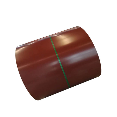 Πράσινα 600 - 1250mm προβερνικωμένο χρώμα αντίστασης διάβρωσης σπειρών PPGI που ντύνεται