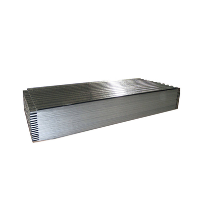 G550 γαλβάνισε τα ζαρωμένα φύλλα 0.1050.8mm υλικού κατασκευής σκεπής σιδήρου ζαρωμένο μεταλλικό πιάτο