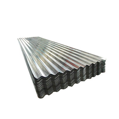 0.18mm γαλβανισμένα φύλλα μετάλλων ζαρωμένο Spgc 6ft γαλβανισμένα φύλλα υλικού κατασκευής σκεπής