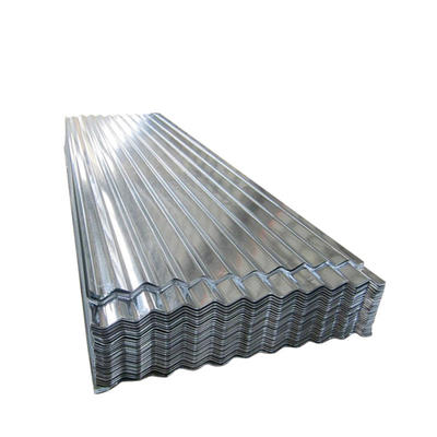 Z61-Z90 γαλβάνισε το ζαρωμένο φύλλο 7621250mm υλικό κατασκευής σκεπής γαλβανισμένο φύλλα Z60
