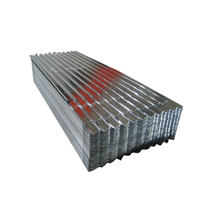 ASTM 0.27mm γαλβανισμένο φύλλο DX51D υλικού κατασκευής σκεπής ψευδάργυρου γαλβάνισε τις ζαρωμένες επιτροπές μετάλλων