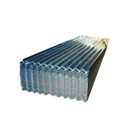 0.18mm γαλβανισμένα φύλλα μετάλλων ζαρωμένο Spgc 6ft γαλβανισμένα φύλλα υλικού κατασκευής σκεπής
