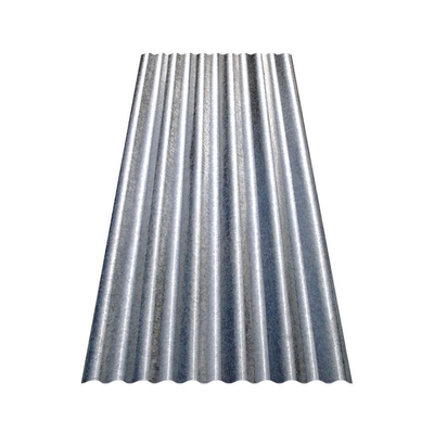 Z61-Z90 γαλβάνισε το ζαρωμένο φύλλο 7621250mm υλικό κατασκευής σκεπής γαλβανισμένο φύλλα Z60