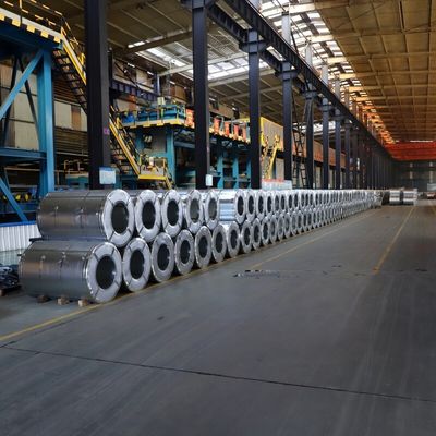 Καυτός - κυλημένη σπείρα 4mm χάλυβα Z275 Aluzinc ντυμένο χρώμα σπειρών RAL GL ψευδάργυρος 3-5 τόνοι