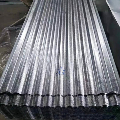 6001100mm γαλβανισμένο φύλλο AISI 14 ζαρωμένες μετρητής επιτροπές Kraft υλικού κατασκευής σκεπής χάλυβα