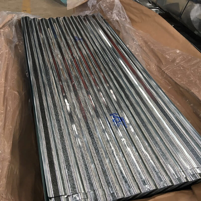 Z30 - 275g/M2 το γαλβανισμένο ζαρωμένο φύλλο 0.8mm 4x8 ζάρωσε το γαλβανισμένο μέταλλο φύλλων