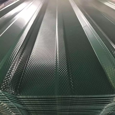Z61-Z90 ντυμένο το χρώμα φύλλο ASTM υλικού κατασκευής σκεπής χρωμάτισε τα ζαρωμένα φύλλα μετάλλων
