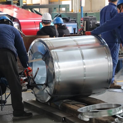 ISO9001 γαλβανισμένη χάλυβας σπείρα Z30 - καυτή βυθισμένη σπείρα χάλυβα 150g/M2