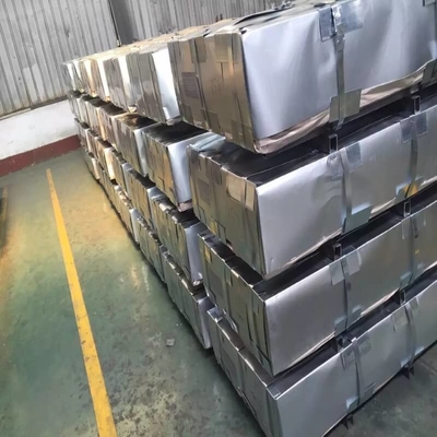 25Mt Galvalume μέταλλο φύλλων 6001500mm φύλλο χάλυβα Aluzinc