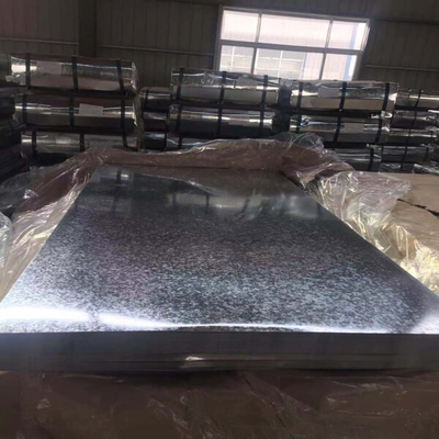 A653 0.12mm4mm γαλβανισμένος χάλυβας 26 ψευδάργυρου καυτής εμβύθισης φύλλων χάλυβα Z140 μετρητής