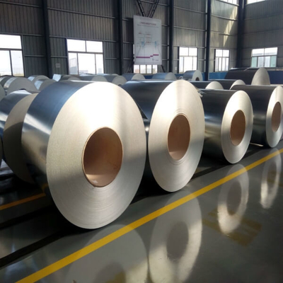 Σπείρα 508mm χάλυβα ΓΠ SPCC ISO9001 γαλβανισμένη σπείρα χάλυβα για το φύλλο υλικού κατασκευής σκεπής