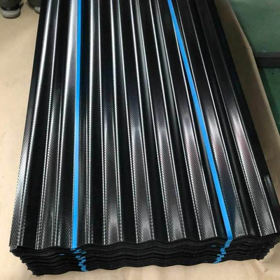Προβερνικωμένο SGCC φύλλο 0.1252.5mm υλικού κατασκευής σκεπής ντυμένα χρώμα φύλλα σχεδιαγράμματος