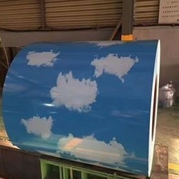 Η κίτρινη 610mm προβερνικωμένη σπείρα SGCC χάλυβα προβερνίκωσε τη γαλβανισμένη σπείρα Ppgi χάλυβα