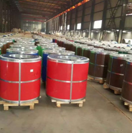 Το οικοδομικό υλικό cold-rolled Dx51d Z275 γαλβάνισε τον ντυμένο ρόλο σιδήρου μετάλλων σπειρών Ppgi