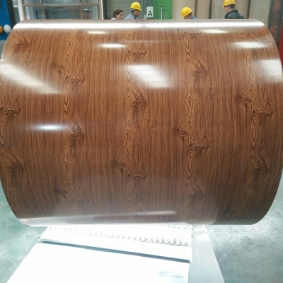 Ντυμένη γαλβανισμένη χρώμα ταυτότητα 508/610mm επιστρώματος πίσω πλευράς σπειρών 5-10um χάλυβα